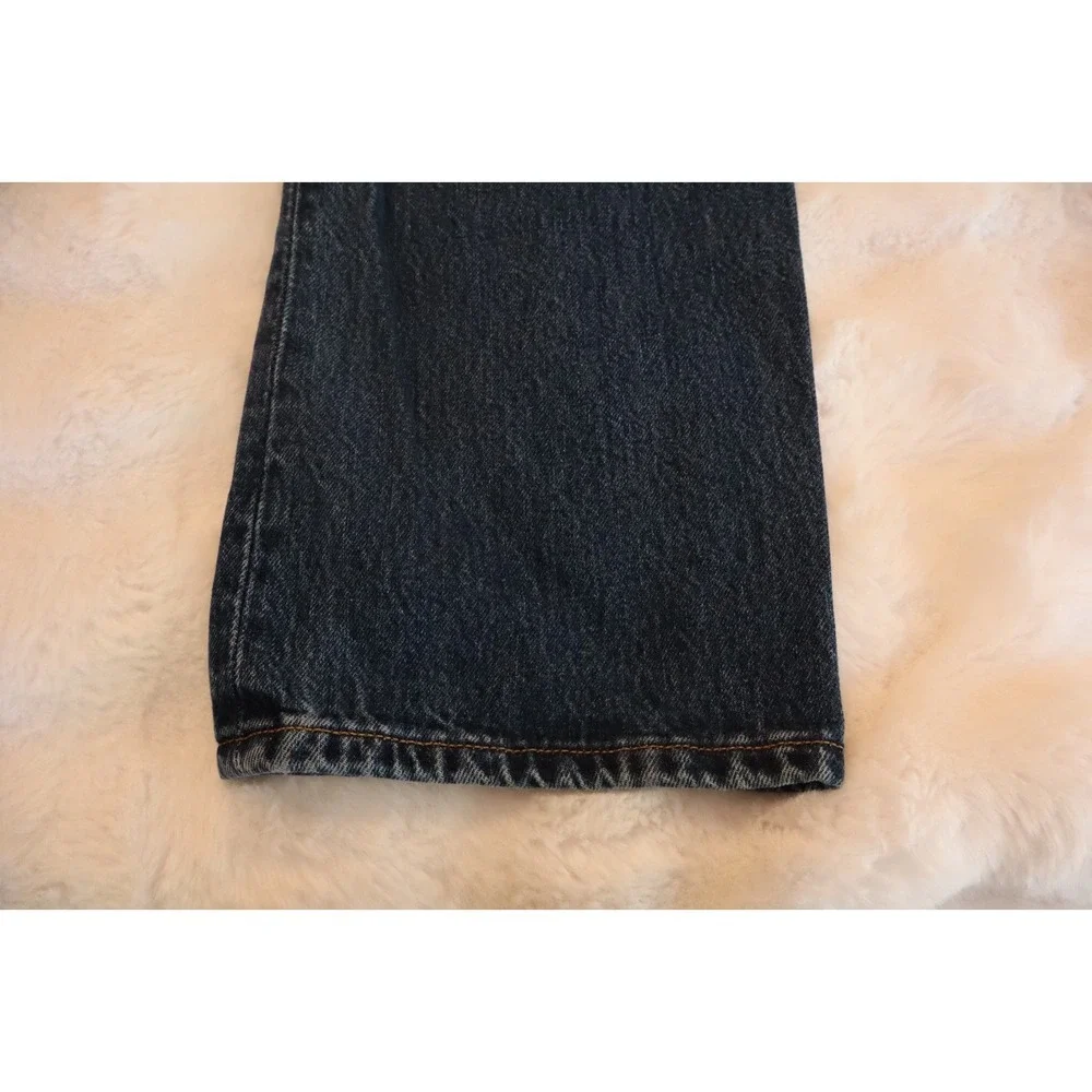 Levis 501 xx Size 31x34 Dark Blue Y2K Button Fly‎ 2003 Vintage Cotton Denim